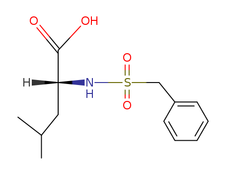 Leucine,N-(benzylsulfonyl)-, D- (8CI) cas  6297-56-9