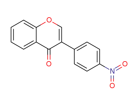 3-(4-nitrophenyl)-4H-1-benzopyran-4-one