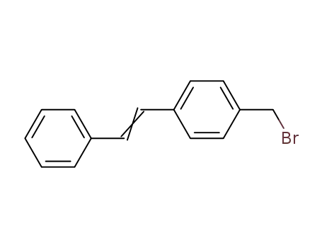 Molecular Structure of 50685-89-7 (Benzene, 1-(bromomethyl)-4-(2-phenylethenyl)-)