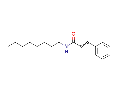 Molecular Structure of 55030-48-3 (N-Octyl-3-phenylpropenamide)