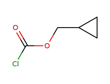 Molecular Structure of 57282-34-5 (Carbonochloridic acid, cyclopropylmethyl ester)