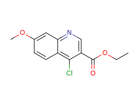 3-Quinolinecarboxylicacid, 4-chloro-7-methoxy-, ethyl ester