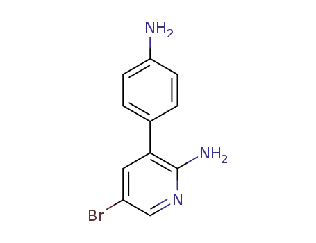 3-(4-aminophenyl)-5-bromo-2-Pyridinamine