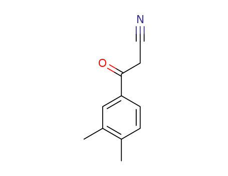 Molecular Structure of 884504-20-5 (3,4-DIMETHYLBENZOYLACETONITRILE)