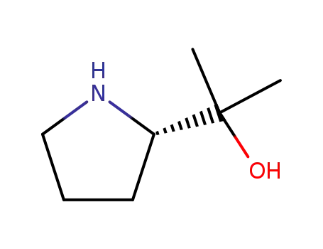 Molecular Structure of 214626-52-5 (a,a-diMethyl-2-PyrrolidineMethanol)