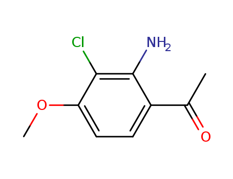 1-(2-Amino-3-chloro-4-methoxyphenyl)ethanone cas  923289-36-5