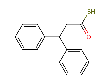 Molecular Structure of 857228-83-2 ((Diphenylmethyl)thioacetic acid)