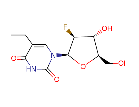 1-(2'-deoxy-2'-fluoro-β-D-arabinofuranosyl)-5-methyluracil
