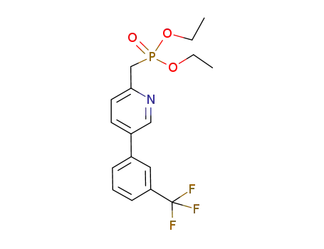 Phosphonic acid, [[5-[3-(trifluoromethyl)phenyl]-2-pyridinyl]methyl]-,
diethyl ester
