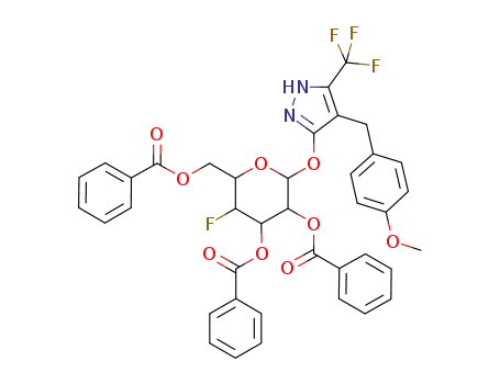 C<sub>39</sub>H<sub>32</sub>F<sub>4</sub>N<sub>2</sub>O<sub>9</sub>