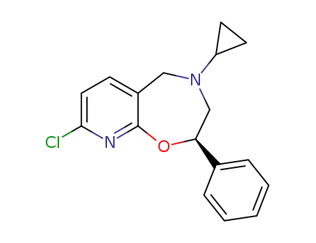 (R)-8-chloro-4-cyclopropyl-2-phenyl-2,3,4,5-tetrahydropyrido[3,2-f][1,4]oxazepine