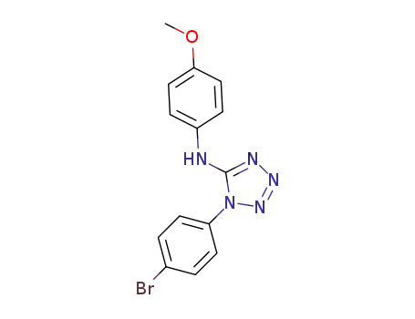 [1-(4-bromophenyl)-1H-tetrazol-5-yl]-(4-methoxy-phenyl)-amine