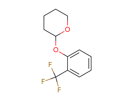2H-Pyran, tetrahydro-2-[2-(trifluoromethyl)phenoxy]-