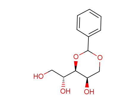 Molecular Structure of 70831-50-4 (1,3-O-Benzylidene-D-arabitol)