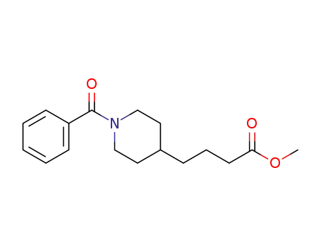 methyl 4-(1-benzoylpiperidin-4-yl)butanoate