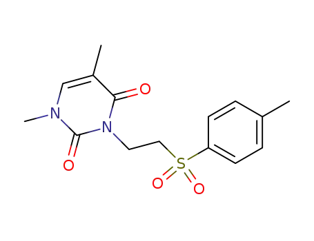 1-methyl-3-(p-tolylsulfonylethyl)thymine