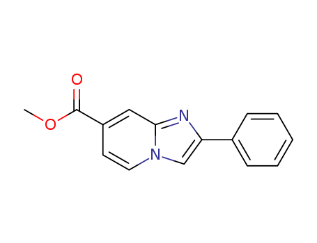 Imidazo[1,2-a]pyridine-7-carboxylicacid, 2-phenyl-, methyl ester cas  1030-33-7