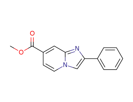 2-PHENYL-IMIDAZO[1,2-A]PYRIDINE-7-CARBOXYLIC ACID METHYL ESTER