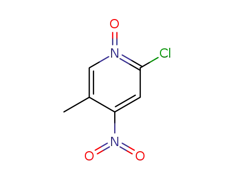 Molecular Structure of 60323-96-8 (2-CHLORO-5-METHYL-4-NITROPYRIDINE-N-OXIDE)