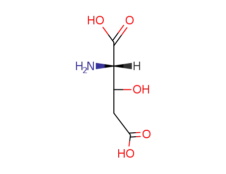 Molecular Structure of 10303-67-0 (L-Glutamic acid, 3-hydroxy-)