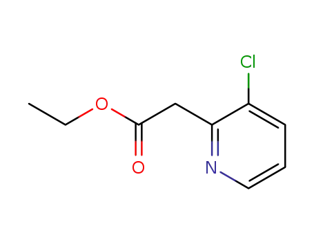 Molecular Structure of 940933-23-3 (ethyl 2-(3-chloropyridin-2-yl)acetate)