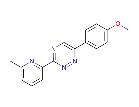6-(4-methoxyphenyl)-3-(6-methylpyridine-2-yl)-1,2,4-triazine