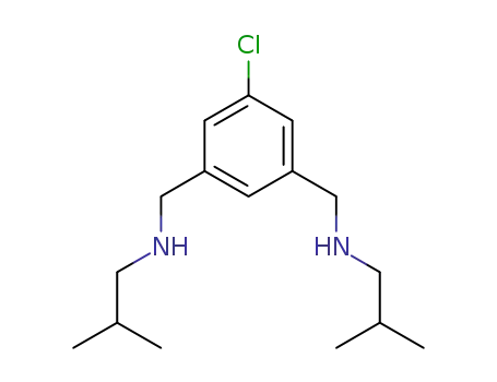 Molecular Structure of 1201663-46-8 ([3-chloro-5-(isobutylamino-methyl)-benzyl]-isobutyl-amine)