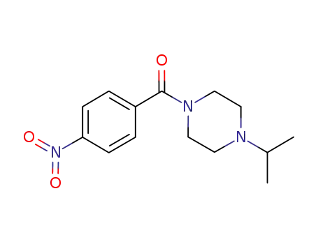 Piperazine, 1-(1-methylethyl)-4-(4-nitrobenzoyl)-