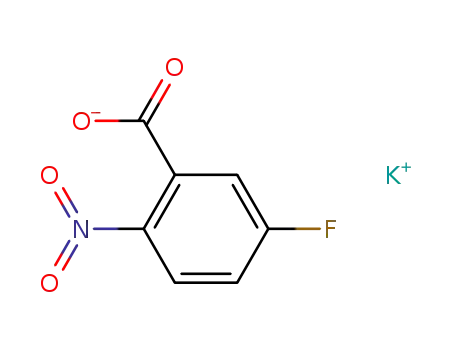 Benzoic acid, 5-fluoro-2-nitro-, potassium salt