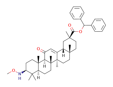 (3β,18β,20β)-3-(methoxyamino)-11-oxoolean-12-en-29-oic acid diphenylmethyl ester