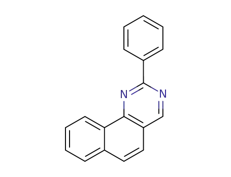 Molecular Structure of 88737-72-8 (Benzo[h]quinazoline, 2-phenyl-)