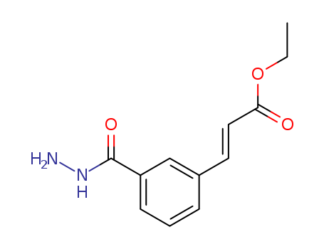 (E)-ethyl 3-(3-(hydrazinecarbonyl)phenyl)acrylate