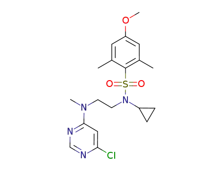 C<sub>19</sub>H<sub>25</sub>ClN<sub>4</sub>O<sub>3</sub>S