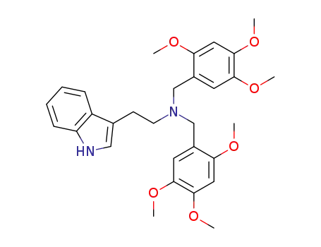 N,N-bis(2,4,5-trimethoxybenzyl)tryptamine