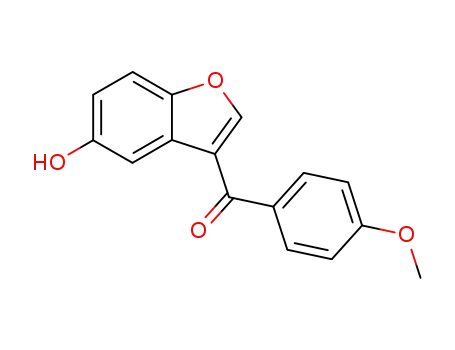 Methanone, (5-hydroxy-3-benzofuranyl)(4-methoxyphenyl)-