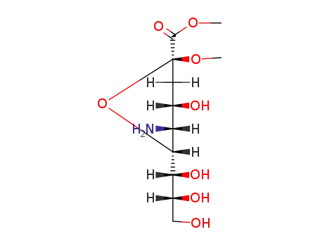 Molecular Structure of 56070-37-2 (Methylb-neuraminicacidmethylester)