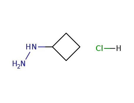 Hydrazine, cyclobutyl-,hydrochloride (1:1)