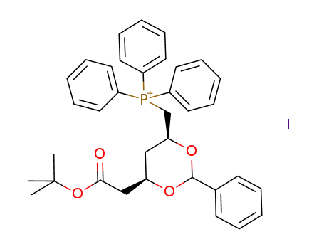 (((4S,6R)-6-(2-(tert-butoxy)-2-oxoethyl)-2-phenyl-1,3-dioxan-4-yl)methyl)triphenylphosphonium iodide