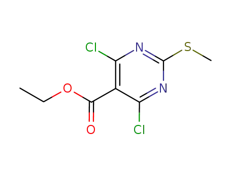 4,6-Dichloro-2-(methylthio)-5-Pyrimidinecarboxylic  acid  ethyl  ester