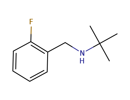 N-(2-fluorobenzyl)-2-methyl-2-propanamine(SALTDATA: HCl)