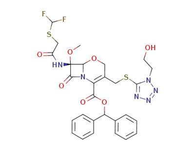 FloMoxef 벤즈히드릴 에스테르