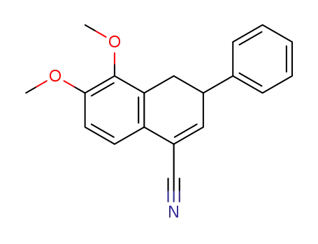 5,6-dimethoxy-3-phenyl-3,4-dihydronaphthalene-1-carbonitrile
