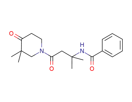 N-(4-(3,3-dimethyl-4-oxopiperidin-1-yl)-2-methyl-4-oxobtutan-2-yl)benzamide
