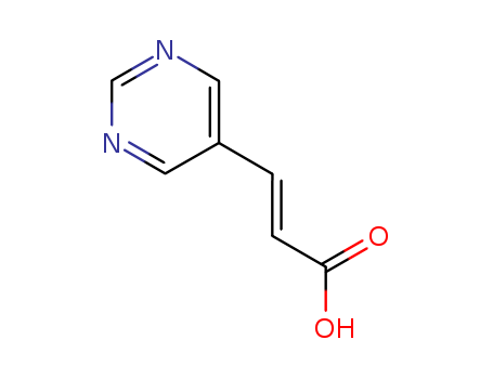 2-Propenoic acid, 3-(5-pyrimidinyl)-, (2E)- (9CI)