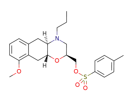 toluene-4-sulfonic acid (2S,4aR,10aR)-9-methoxy-4-propyl-3,4,4a,5,10,10a-hexahydro-2H-naptho[2,3-b][1,4]oxazin-2-ylmethyl ester
