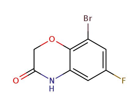 8-BroMo-6-fluoro-2H-benzo[b][1,4]oxazin-3(4H)-one