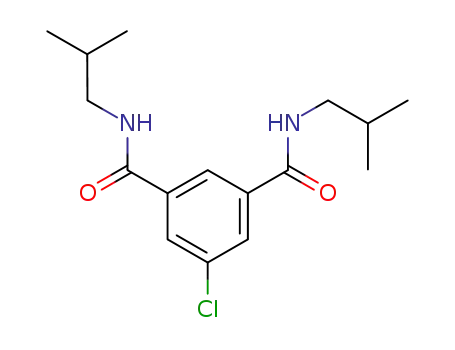 Molecular Structure of 1201663-45-7 (5-chloro-N<sub>1</sub>,N<sub>3</sub>-diisobutylisophthalamide)