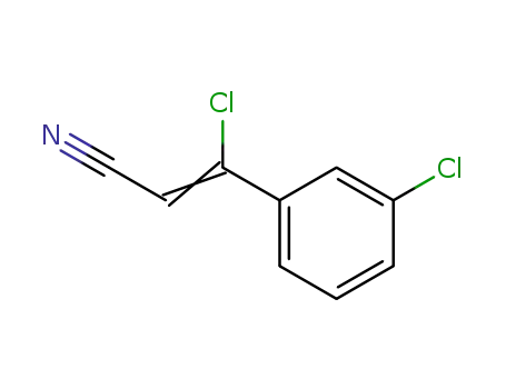 3-Chloro-3-(3-chloro-phenyl)-acrylonitrile