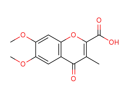 6,7-dimethoxy-3-methyl-4-oxo-4H-chromene-2-carboxylic acid