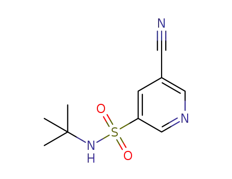 N-(tert-butyl)-5-cyanopyridine-3-sulfonamide